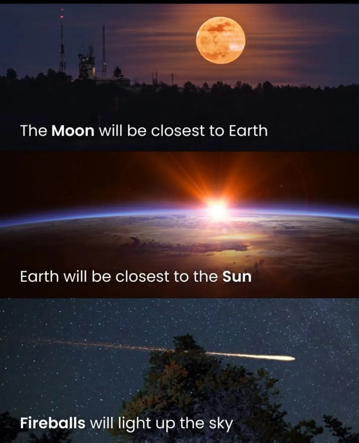 January 3 2026: Rare Supermoon, Perihelion, and Meteors