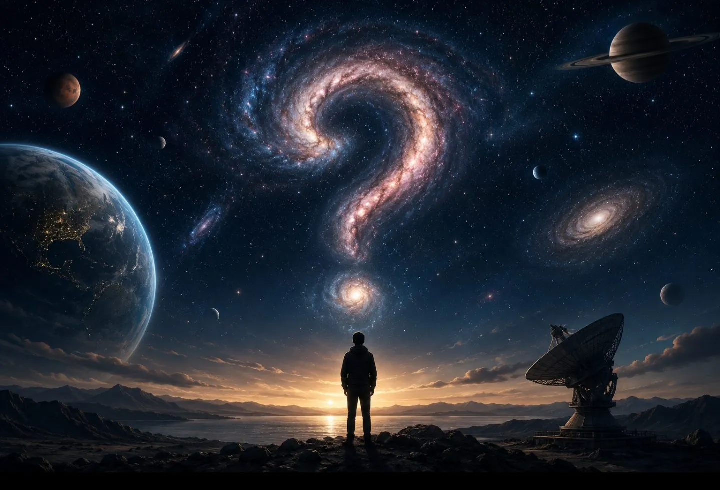 মহাবিশ্বে আমরা কি সত্যিই একা?