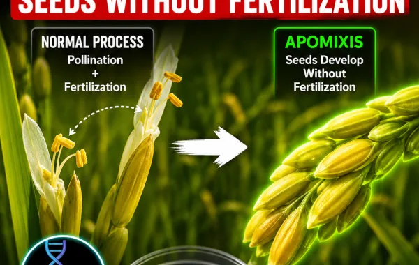 Scientists Made Rice Produce Seeds Without Fertilization